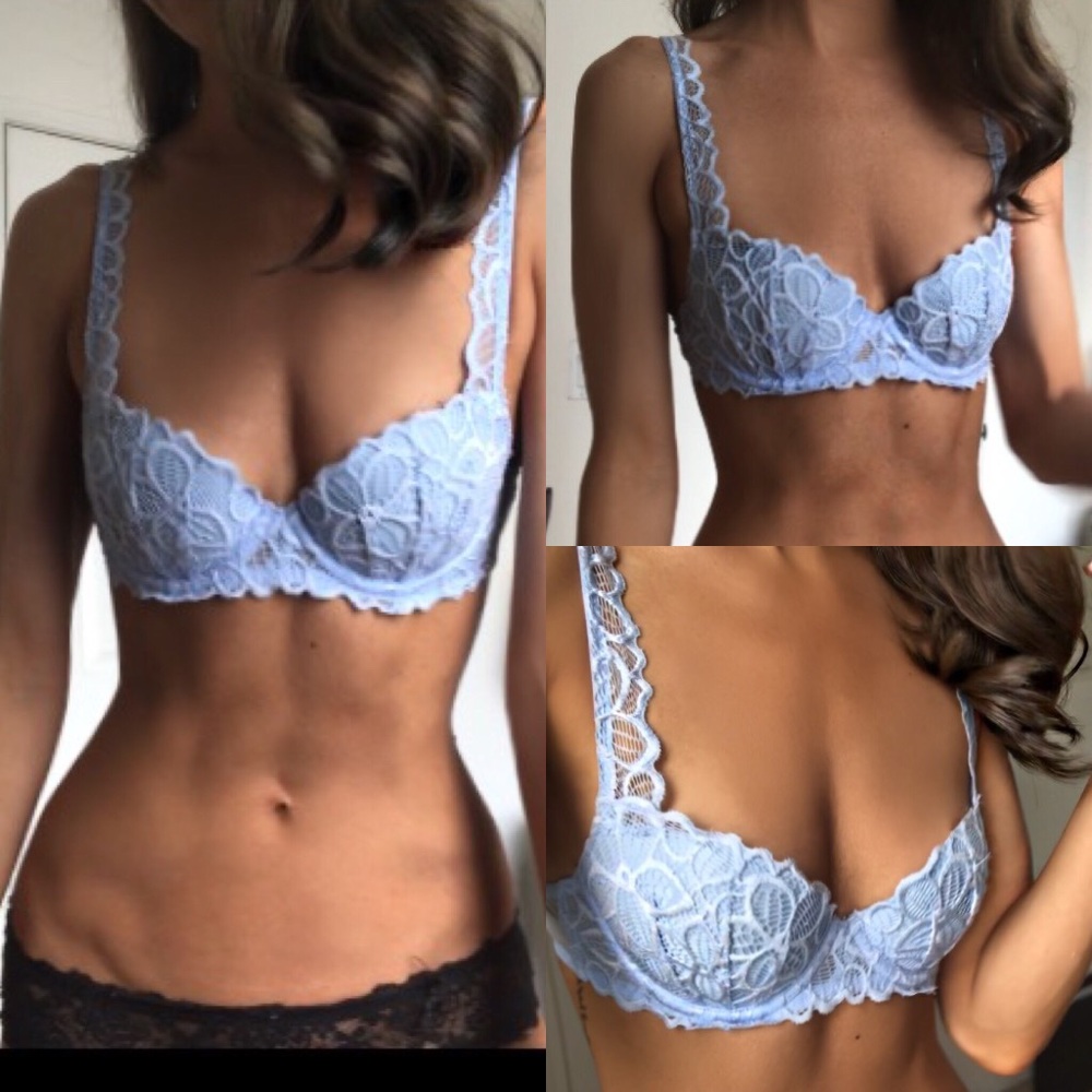 Baby Blue Victorias Secret Bra